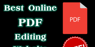 Best Online PDF Editing Website 100% Free